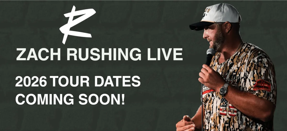 Zack Rushing 3-27 COMEDY NIGHT!